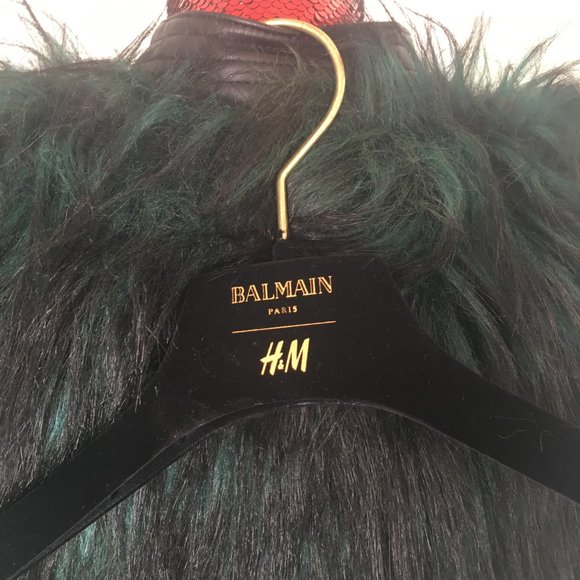 Balmain Faux Fur Jacket - Picture 5 of 10